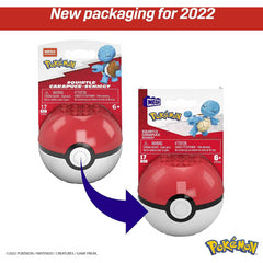 Mega Construx Pokemon 17 Piece Squirtle Construction Building Set