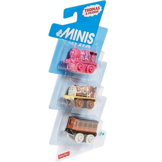 Thomas & Friends Minis DWG24 3 Pack Blob Percy, Giraffe Ben, Classic Annie - Maqio