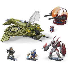 Halo Construx Infinite UNSC Wasp Onslaught Vehicle and Character Figures