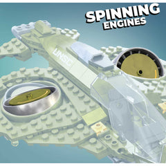 Halo Construx Infinite UNSC Wasp Onslaught Vehicle and Character Figures