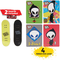 Tech Deck Neon Mega Park Glow-In-The-Dark Ramp Set with 2 Fingerboards