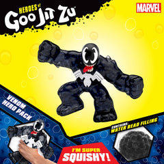 Heroes Of Goo Jit Zu Marvel Superheroes Black Venom Squishy Toy