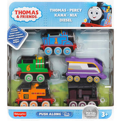 Thomas & Friends Diecast Toy Trains Adventures 5 Push-Along Engines