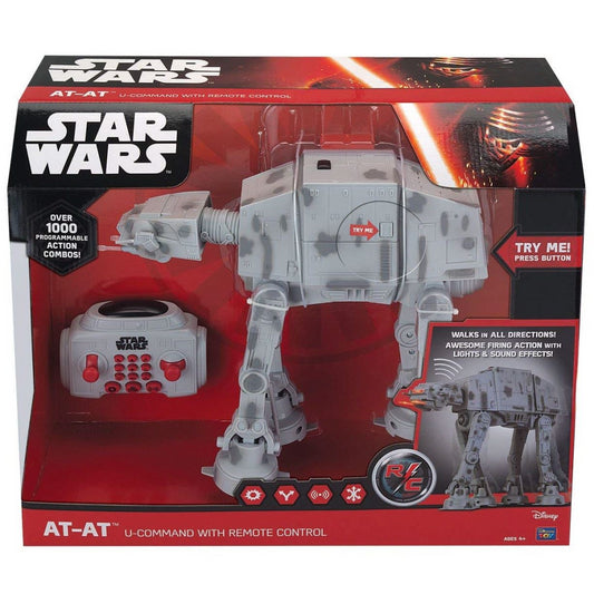 Star Wars Remote Control 10 inch AT-AT Vehicle Toy Playset - Maqio