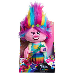 JP Trolls World Tour Dancing & Singing Musical Poppy Plush Doll - Maqio