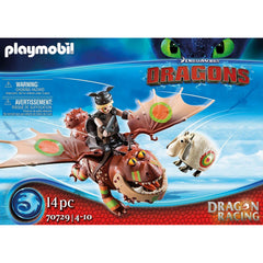 Playmobil Dreamworks Dragons Dragon Racing Fishlegs Meatlug - Maqio