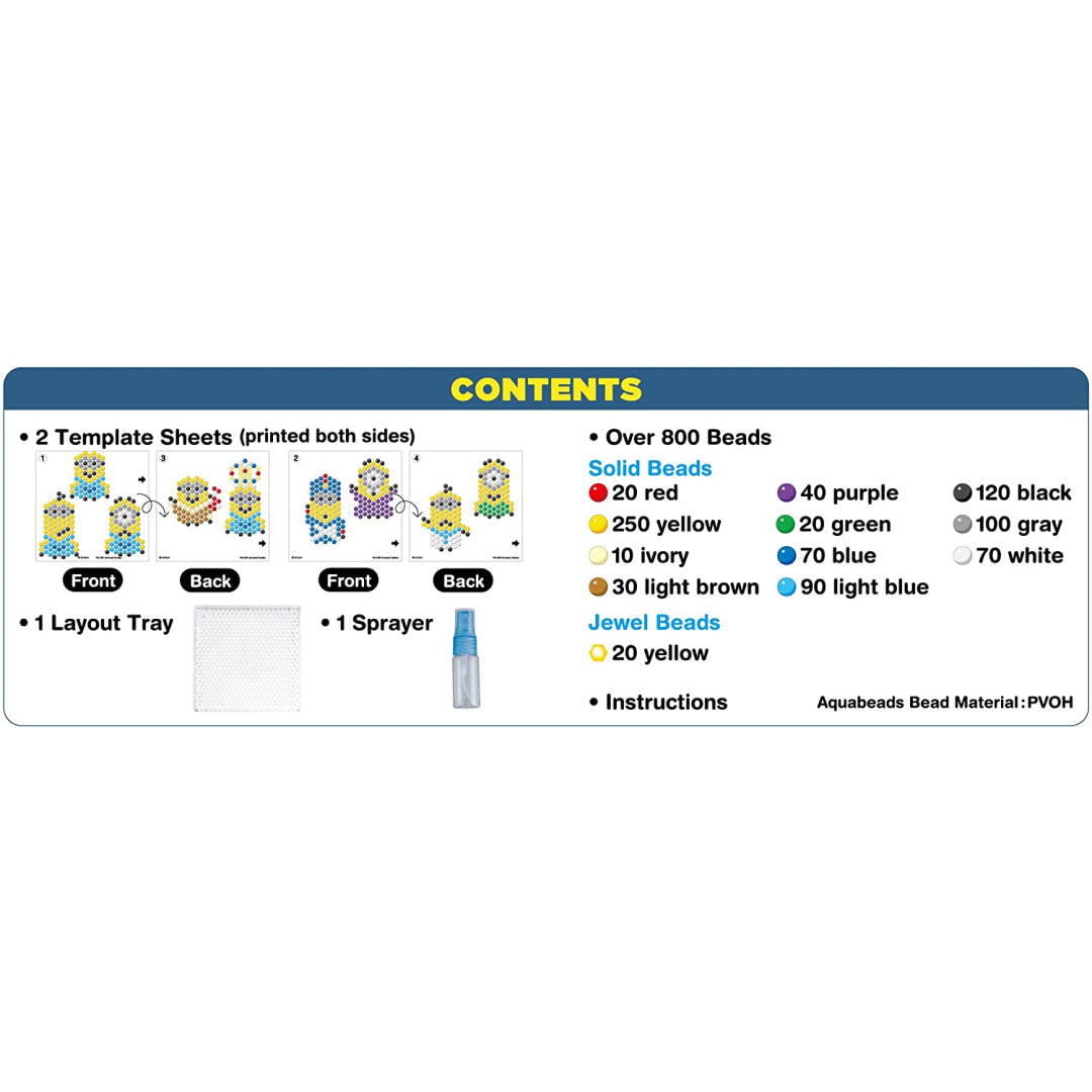 Aquabeads Minions Character Set - Maqio