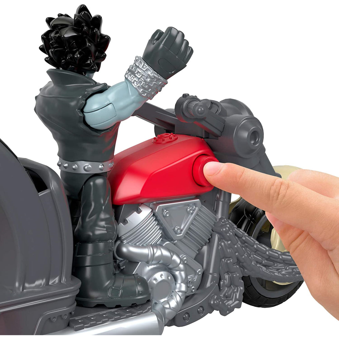 Imaginext DC Super Friends Vehicles - Lobo & Motorcycle - Maqio
