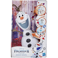 Disney Frozen 2 Talking Olaf On The Go Toy Moving Sounds Toy - Maqio