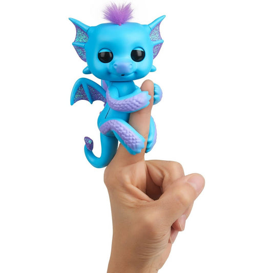 WowWee Fingerlings Baby Dragon Blue Tara - Maqio