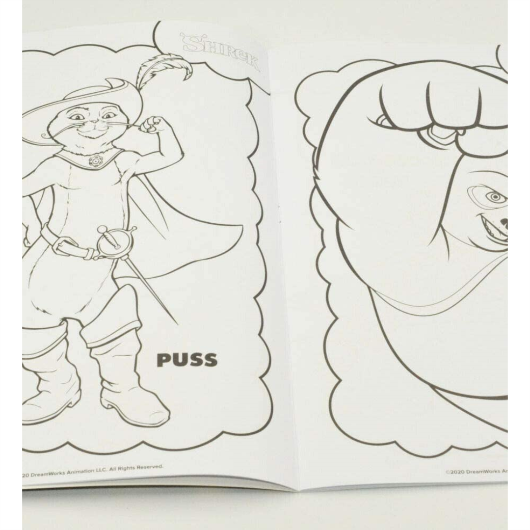 Dreamworks Colouring Book New - Maqio
