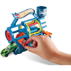 Hot Wheels Turbo Jet Car Wash City Fold-Out Play Set - Maqio