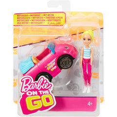 Barbie Blonde Go Doll Pink Vehicle