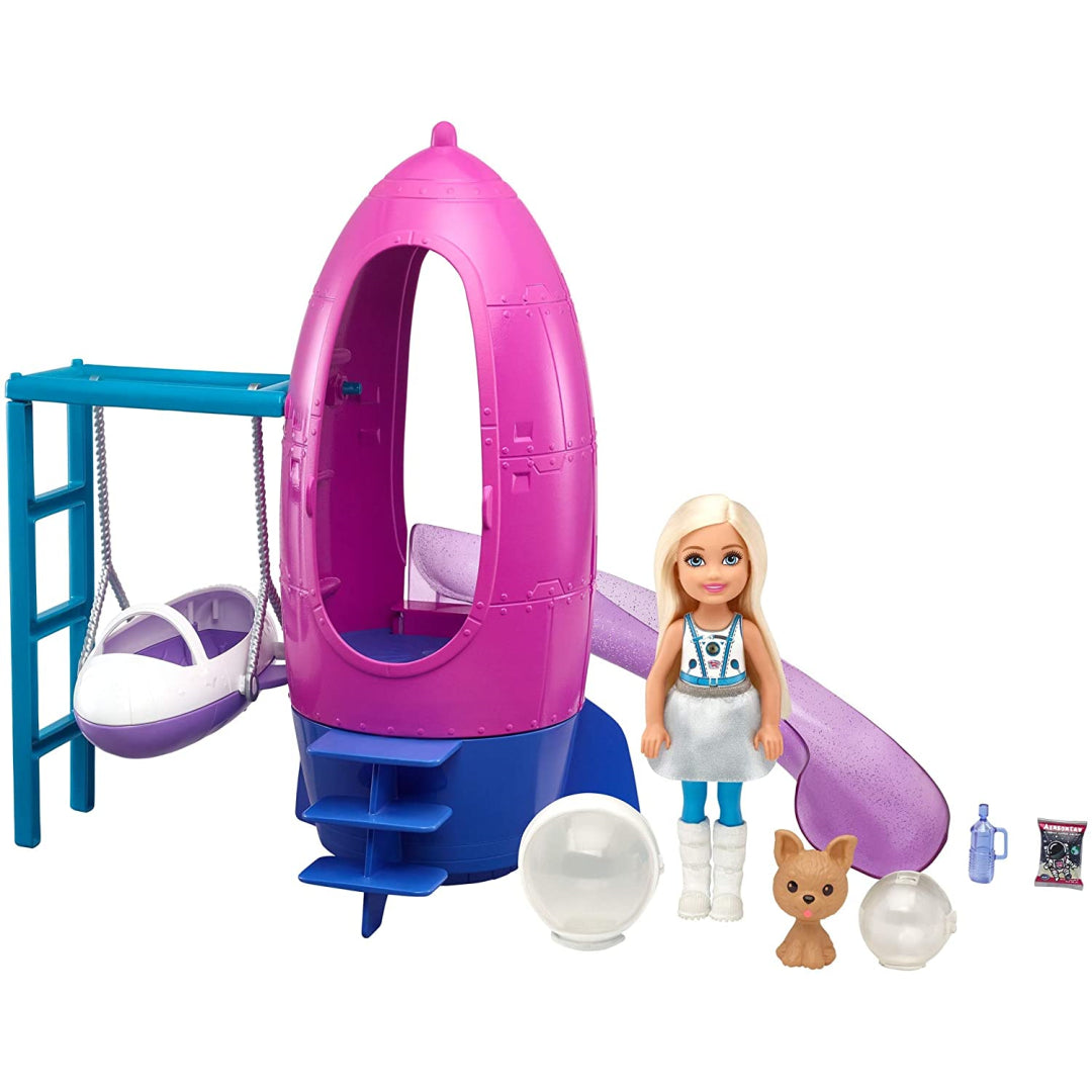 Barbie Space Discovery Chelsea Doll and Rocket Ship - Maqio