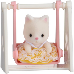 Sylvanian Families Cat on Swing Baby Carry Case