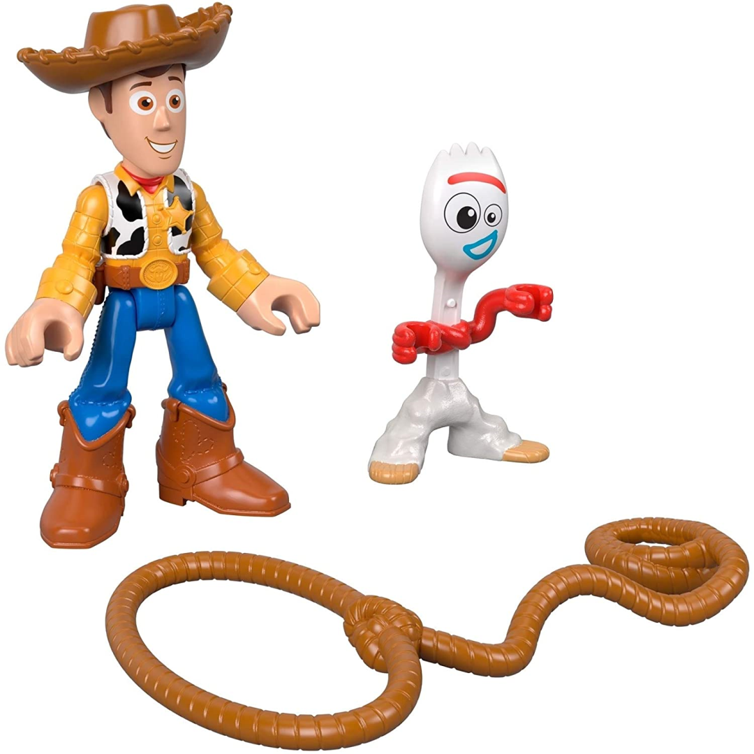 Fisher-Price Imaginext Toy Story 4 Woody & Forky Figures - Maqio
