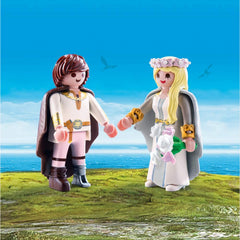 Playmobil Astrid & Hiccup from Dreamworks Dragons Figures - Maqio