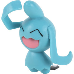 Pokemon Battle Figures 7cm 3 Pack Pikachu Wynaut & Leafeon