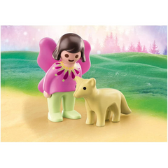 Playmobil 123 2pc Fairy Friends & Fox Figure - Maqio