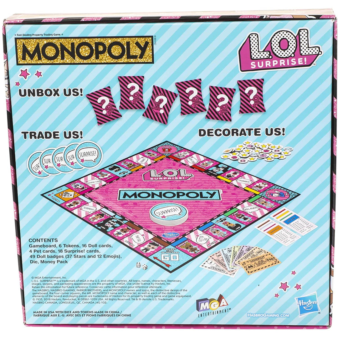 Monopoly LOL Surprise Game - Maqio