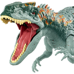 Jurassic World Roar Attack Dinosaur Figure with Movable Joints & Sounds - Allosaurus - Maqio