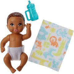 Barbie Skipper Babysitters Doll Brown Hair & Green Bottle - Maqio
