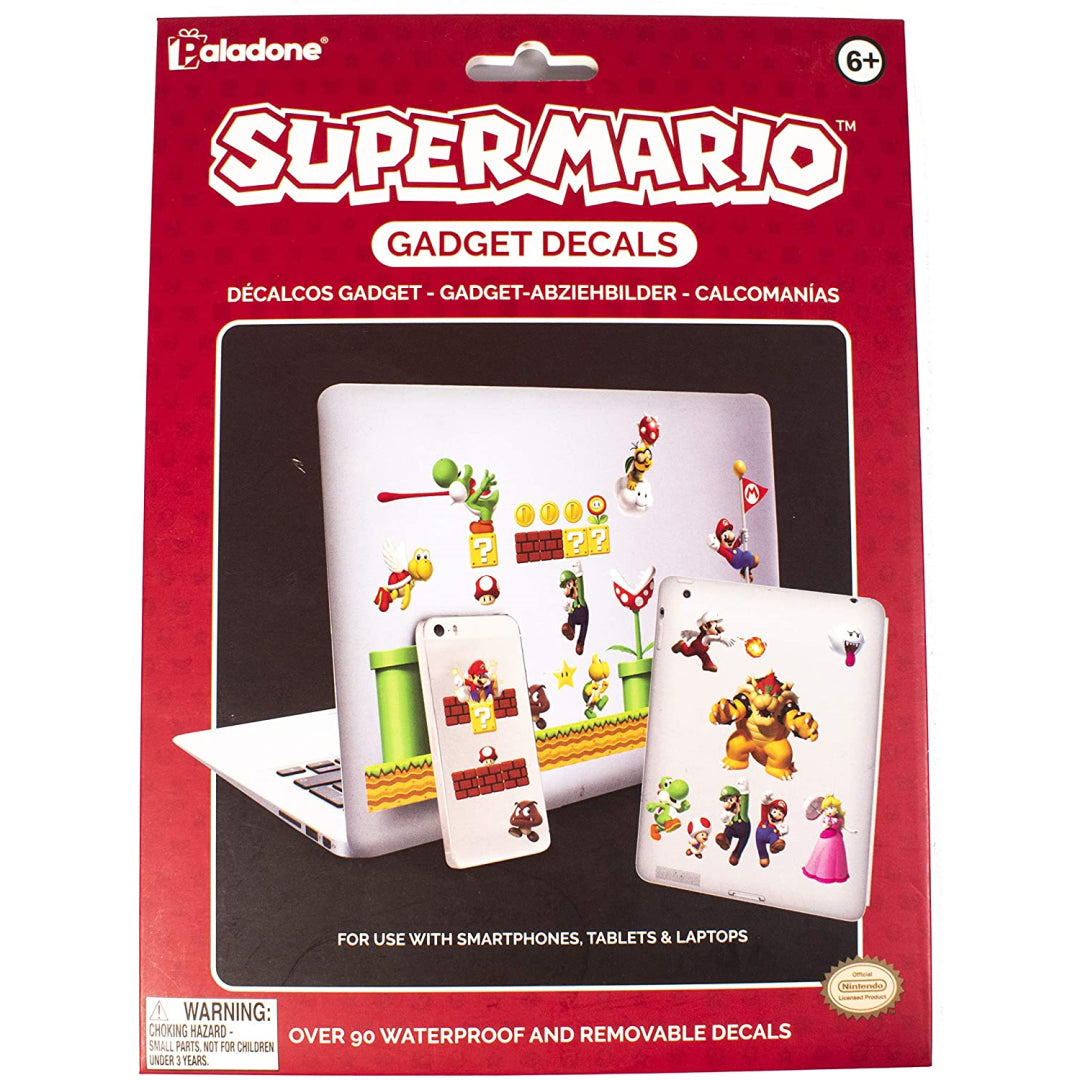 Super Mario Gadget Stickers - Maqio