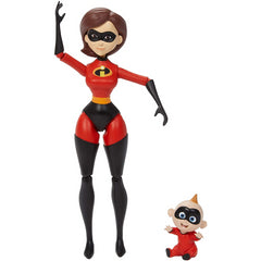 The Incredibles Elastigirl & Jack-Jack Action Figures GLX85 - Maqio
