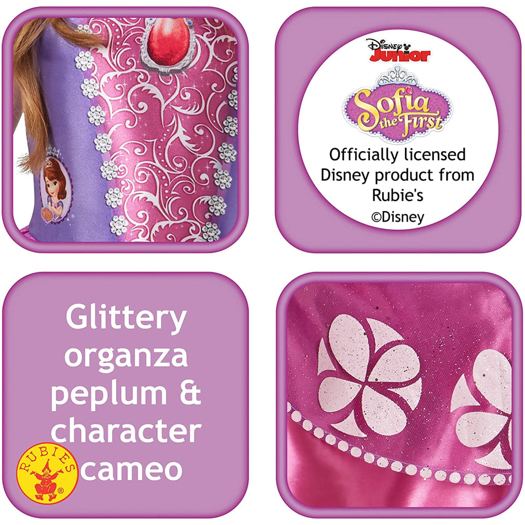 Rubie's Sofia the First Costume 3-4 Years, Small, 104 cm 620688 - Maqio