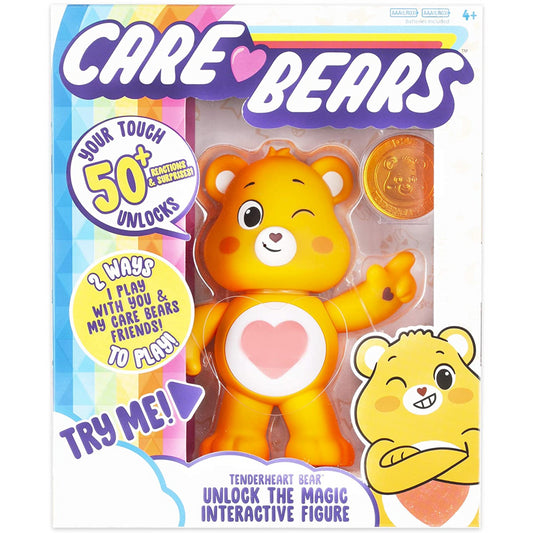 Care Bears Unlock The Magic Interactive Figure - Tenderheart Bear