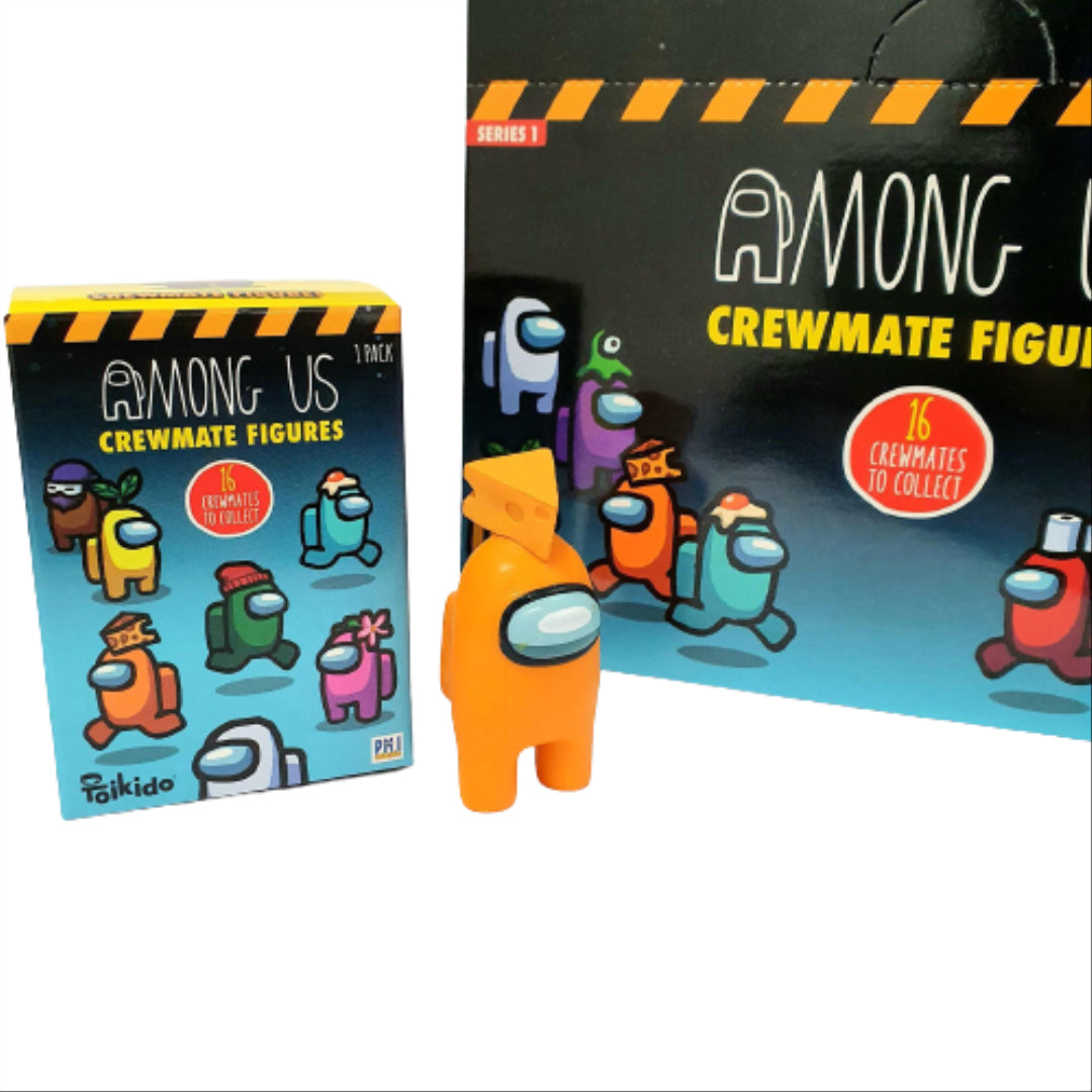 Official & Fully Licensed Among Us Crewmate Figures Blind Box - 1 Pack - Maqio