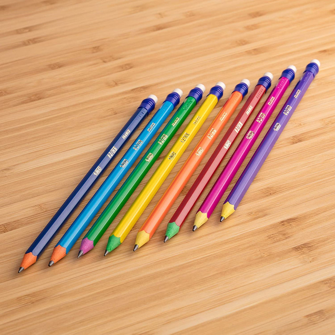 BIC #2 Xtra-Fun 8 Ultra-Solid Pencils - Maqio