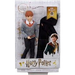 Ron Weasley with Hogwarts Uniform/Robe and Wand Harry Potter Doll - Maqio