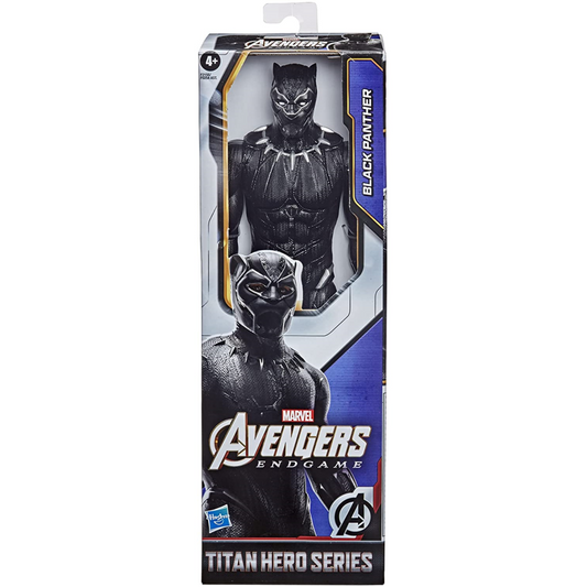 Marvel Titan Hero Series BLACK PANTHER Figure Avengers End Game