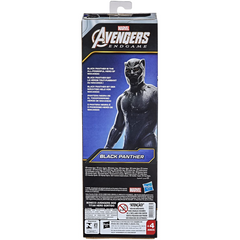 Marvel Titan Hero Series BLACK PANTHER Figure Avengers End Game
