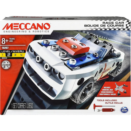 Meccano Engineering and Robotics Construction Game Level 2 - Race Car