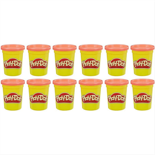 Play-Doh Bulk 12-Pack of Red Non-Toxic Modelling Compound 113g Cans