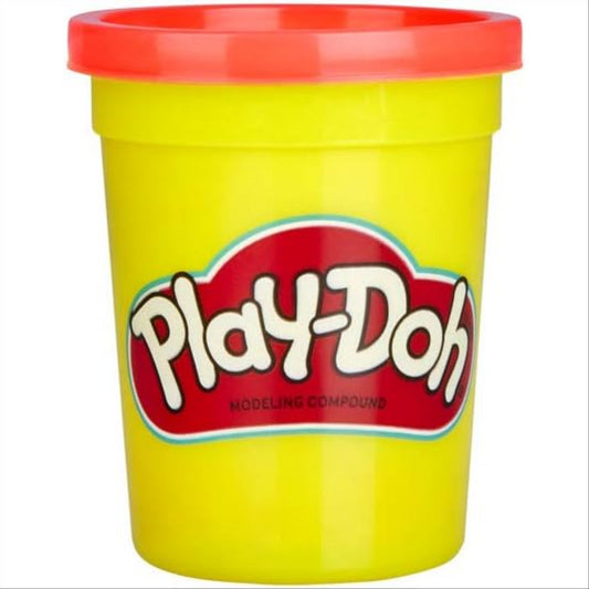Play-Doh Bulk 12-Pack of Red Non-Toxic Modelling Compound 113g Cans
