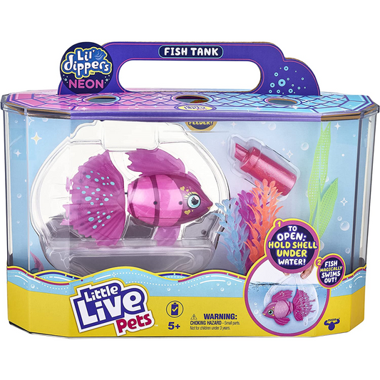 Little Live Pets Little Dippers Fishtank Pet Fish and Tank