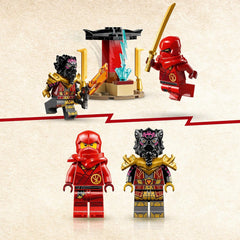 LEGO NINJAGO 71789 Kai and Ras's Car and Bike Battle Set