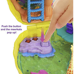 Polly Pocket Tropicool Pineapple Wearable Compact Purse with 8 Features