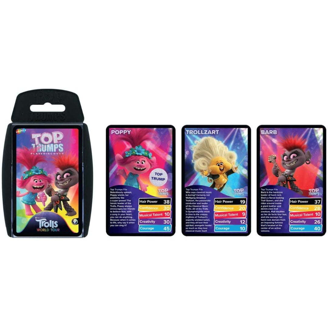 Top Trumps Cards - Trolls World Tour 038911 - Maqio