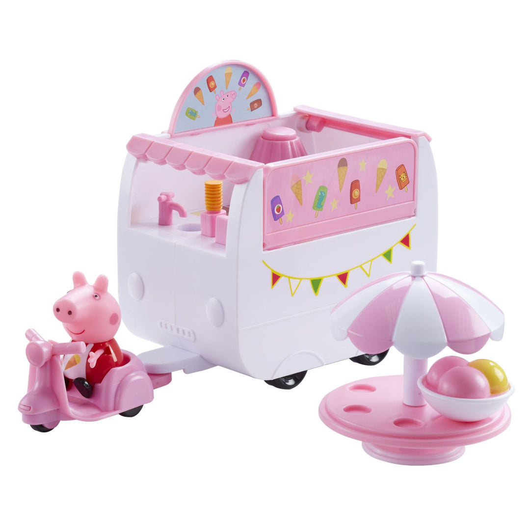 Peppa Pig Playset - Pink Ice Cream Van - Maqio