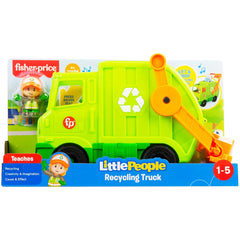 Fisher-Price Little People Recycling Push Musical Truck - Maqio