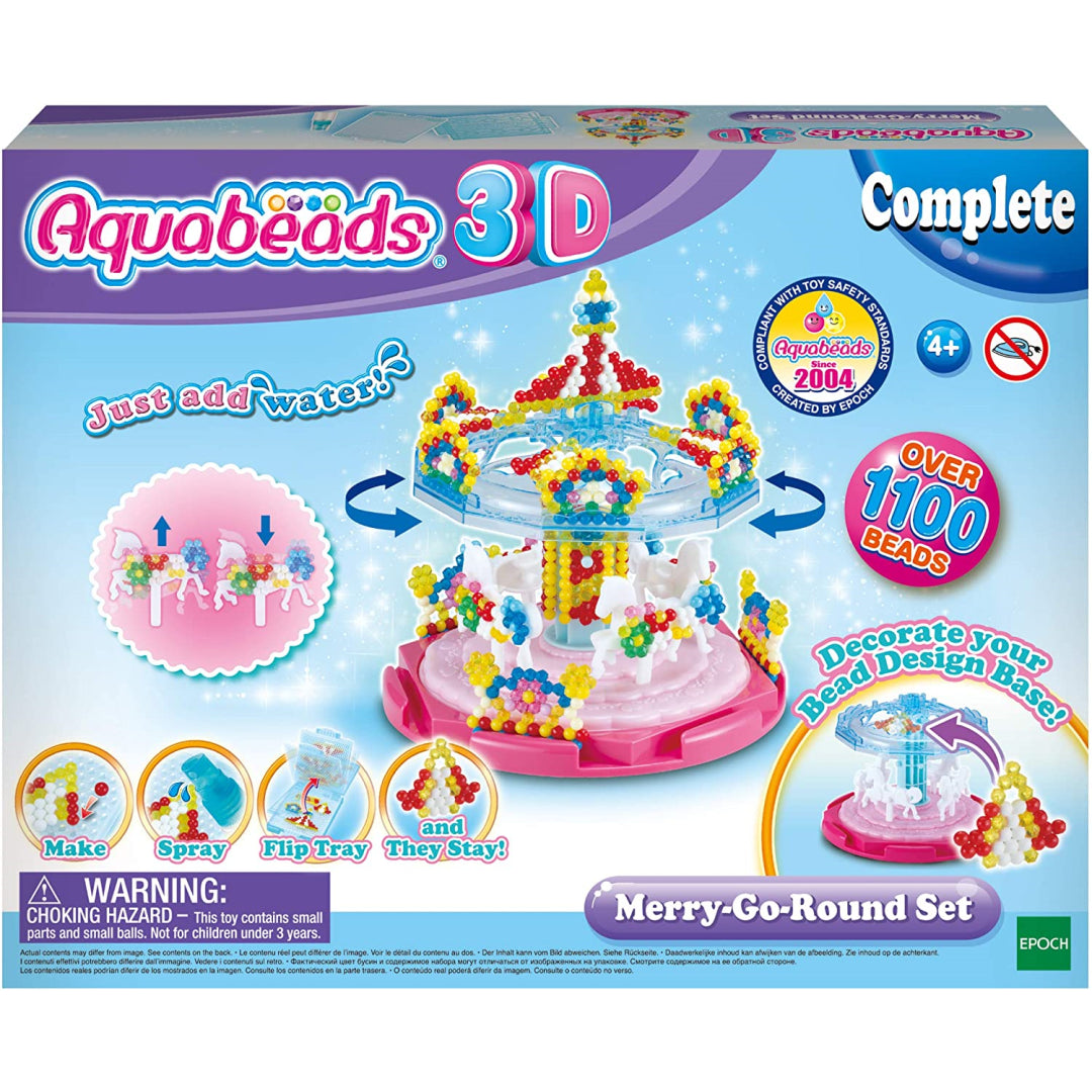 Aquabeads 3D Merry-Go-Round Set 31364 - Maqio