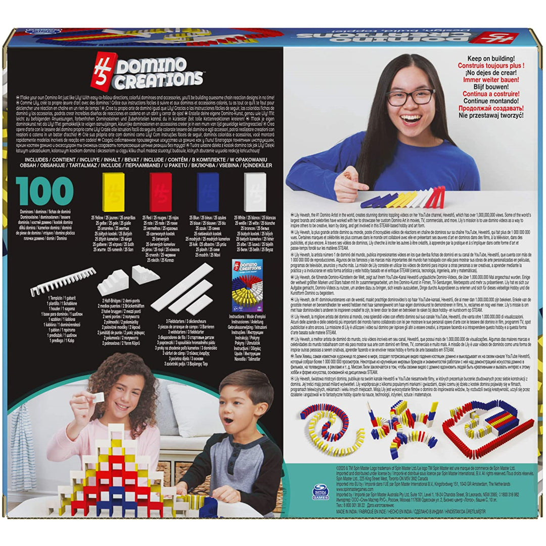 Domino Creations 100 Piece Set by Lily Hevesh - Maqio