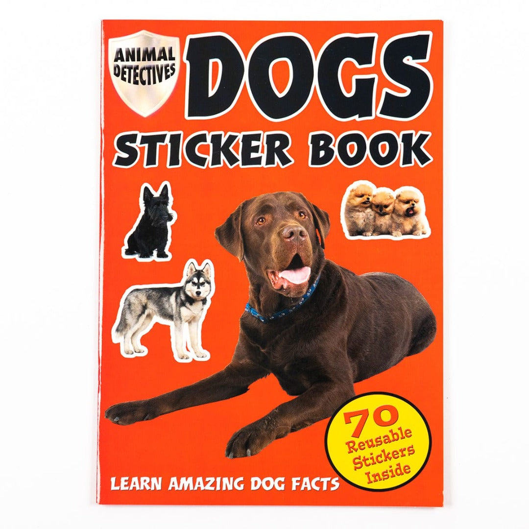 Animal Detective Dog Sticker Book - Maqio