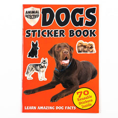 Animal Detective Dog Sticker Book - Maqio