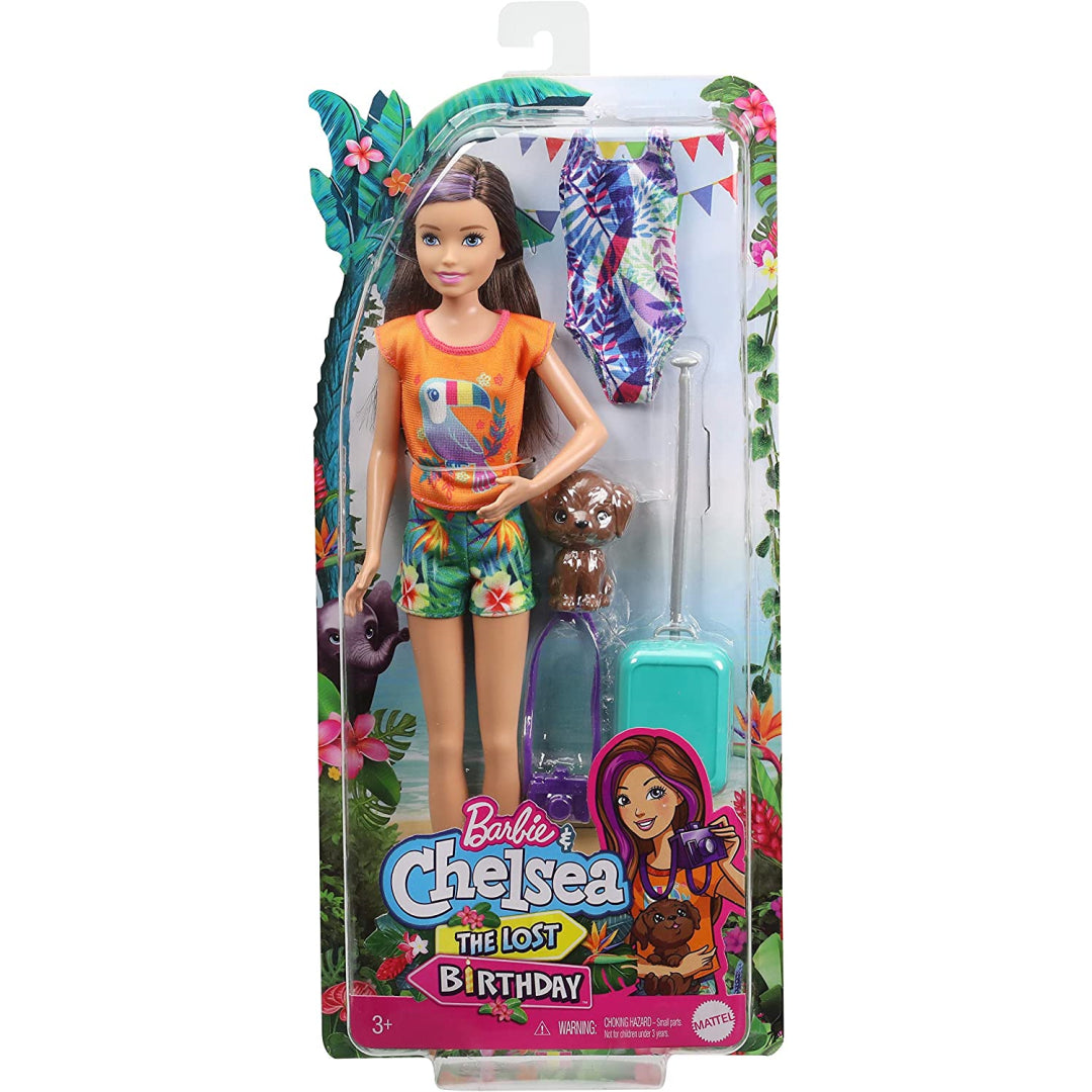Barbie Chelsea The Lost Birthday Orange Toucan Top Doll - Maqio