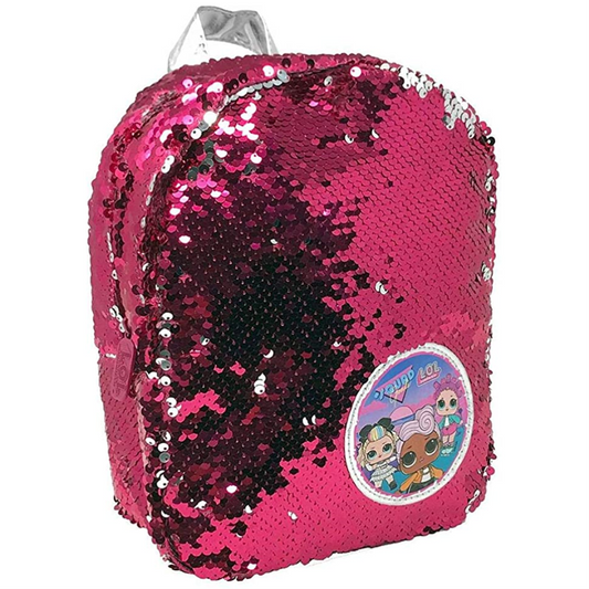 LOL Surprise Squad Goals Silver Sparkle BackPack - Maqio